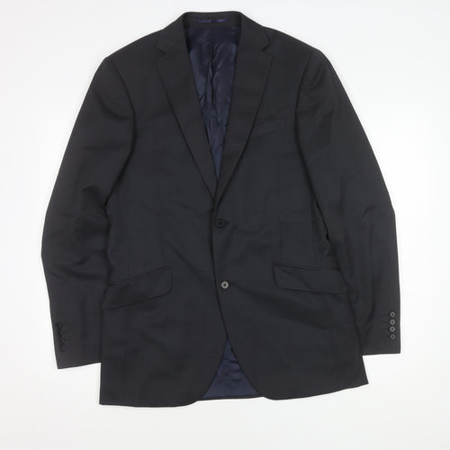 Austin Reed Black Men's Blazer 40L Single-Breasted