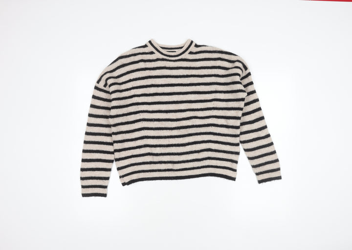Whistles Women's XS Striped Pullover Jumper Multicoloured