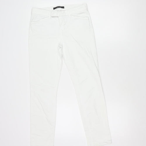 J Brand Women's White Skinny Trousers