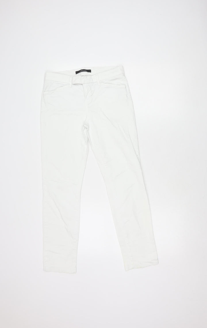 J Brand Women's White Skinny Trousers