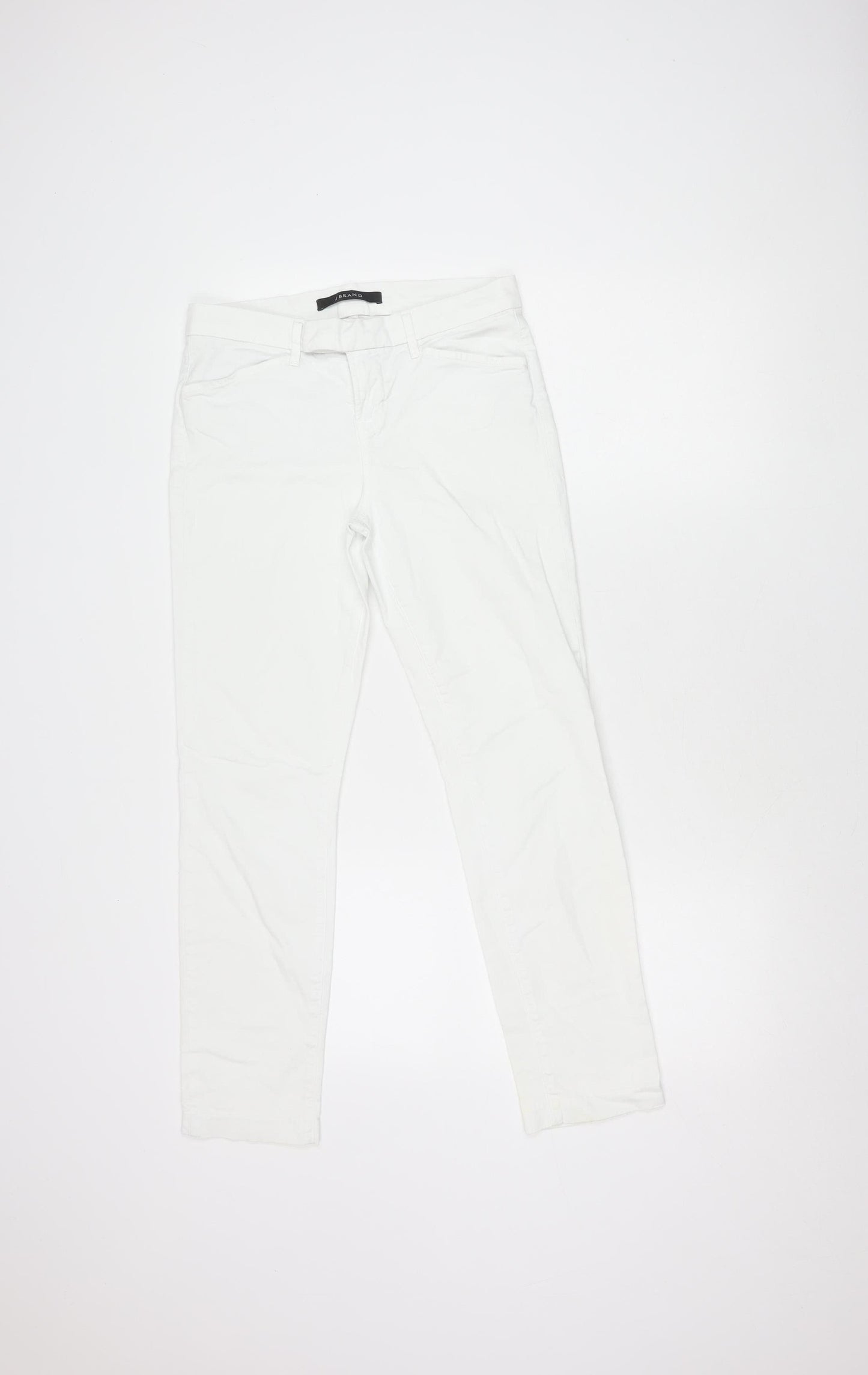 J Brand Women's White Skinny Trousers
