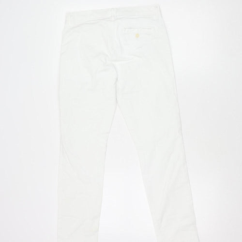 J Brand Women's White Skinny Trousers