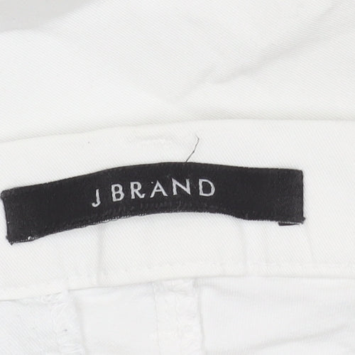 J Brand Women's White Skinny Trousers