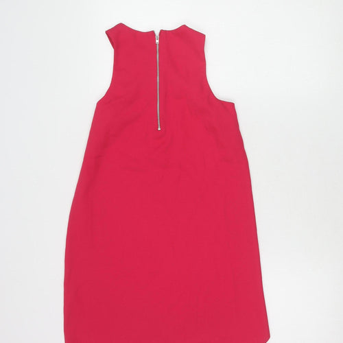 Miss Selfridge Petites Pink Sleeveless Dress UK 8