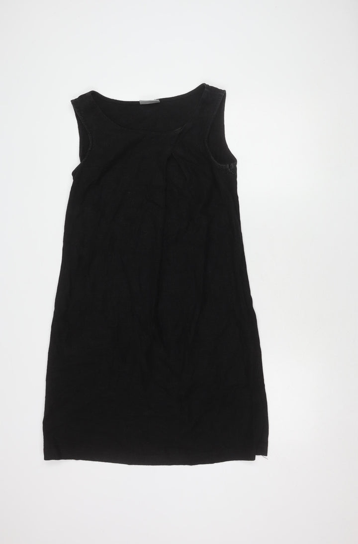 Wallis Women's Black Sleeveless Dress Size 12