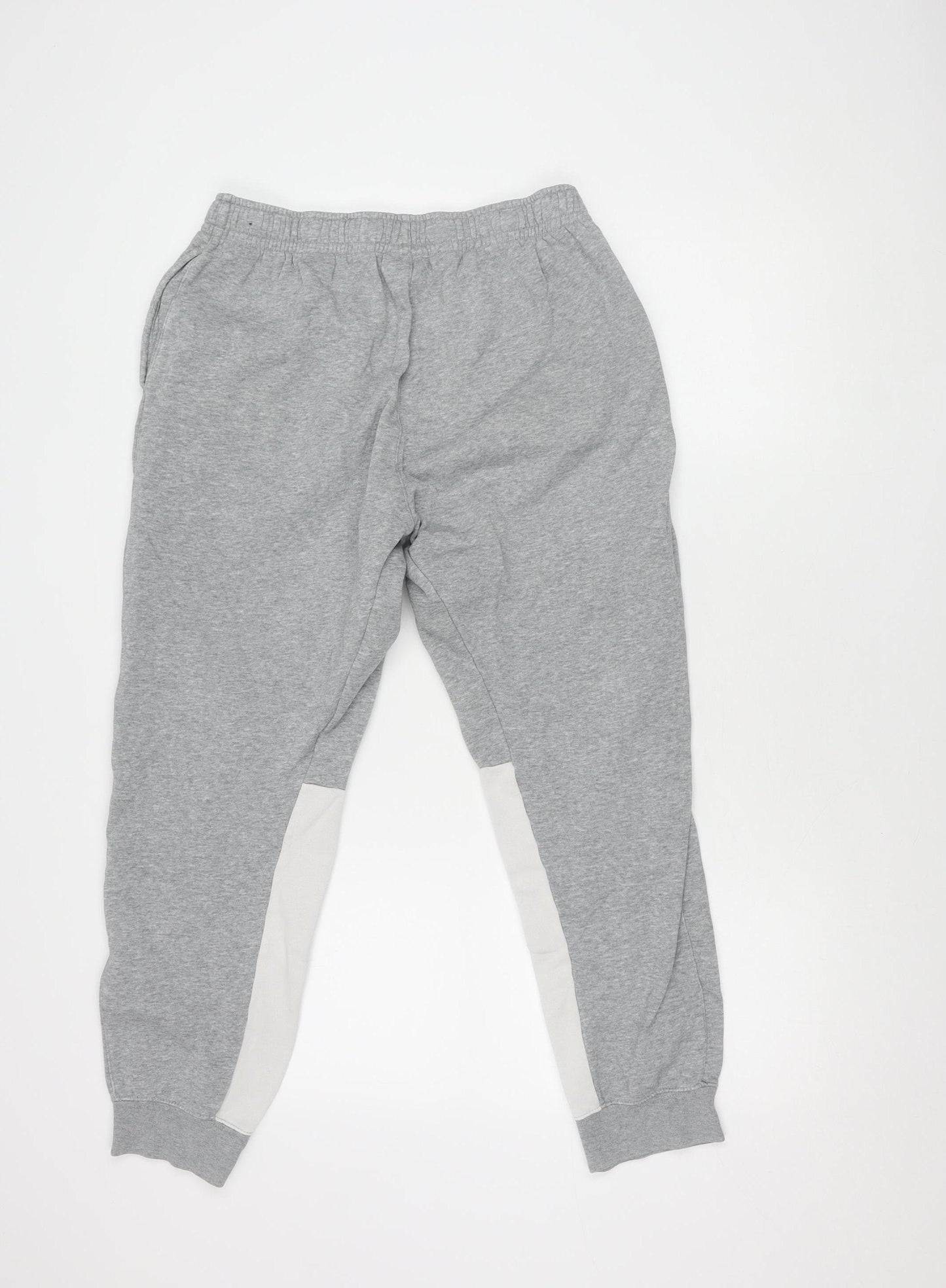 Nike Men's Grey Jogger Trousers M - Elastic Waist, Pockets