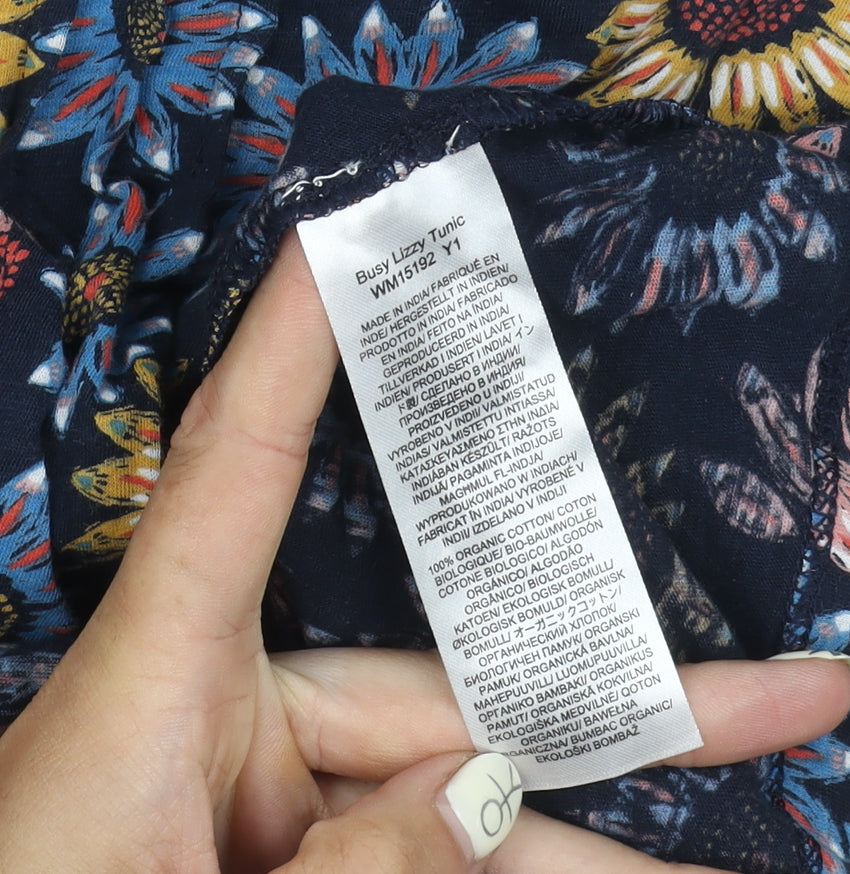 Seasalt Cornwall Women's Multicoloured Tunic Blouse Size 8