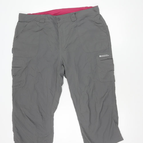 Mountain Warehouse Women's Grey Walking Trousers Size 20