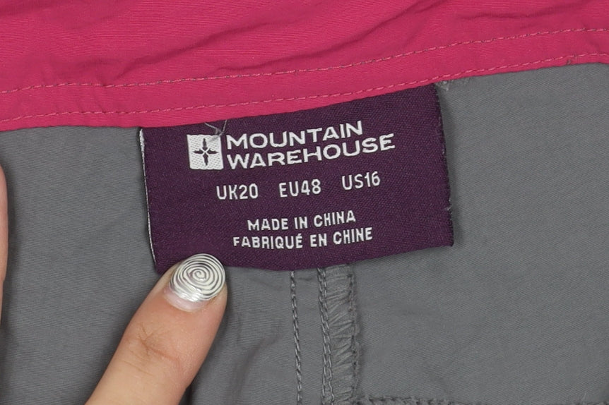 Mountain Warehouse Women's Grey Walking Trousers Size 20