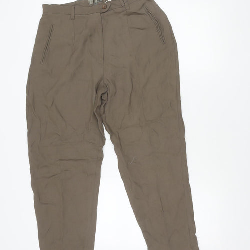 Jigsaw Women's Brown Trousers Size 10