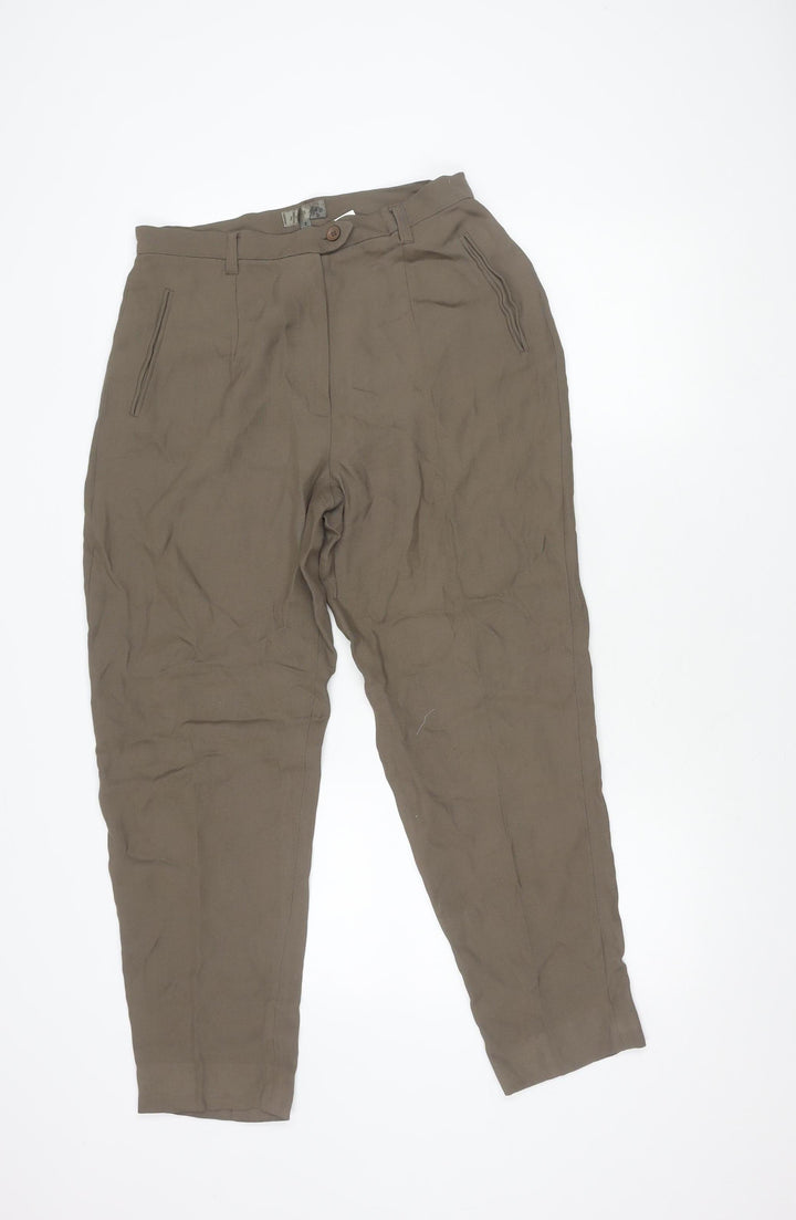 Jigsaw Women's Brown Trousers Size 10