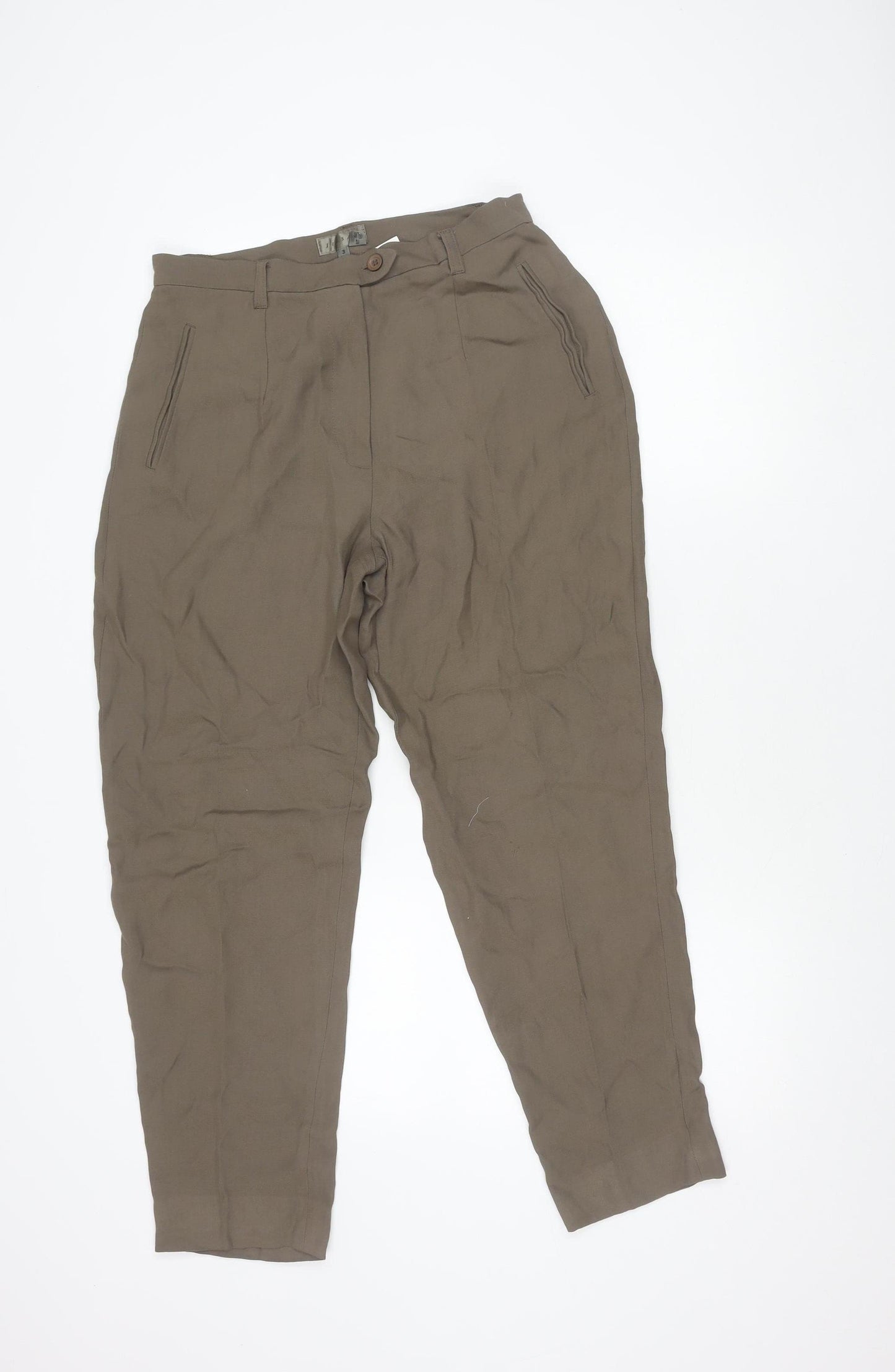 Jigsaw Women's Brown Trousers Size 10