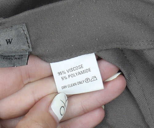Jigsaw Women's Brown Trousers Size 10