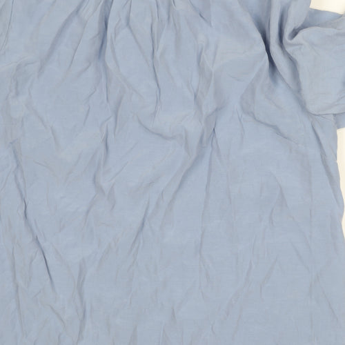 Warehouse Women's Blue Long Sleeve Blouse Size 6