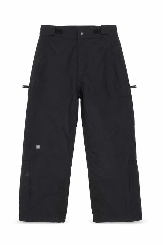 Front view of Marks & Spencer girls’ black snow pants 9-10 years