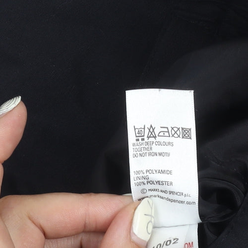 Marks and Spencer Girls Black Snow Pants 9-10 Years