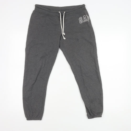 Gap Grey Joggers for Unisex Kids - Small, Elastic Waist