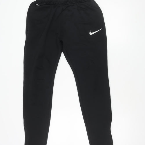 Nike Boys Black Jogger Trousers S Sportswear