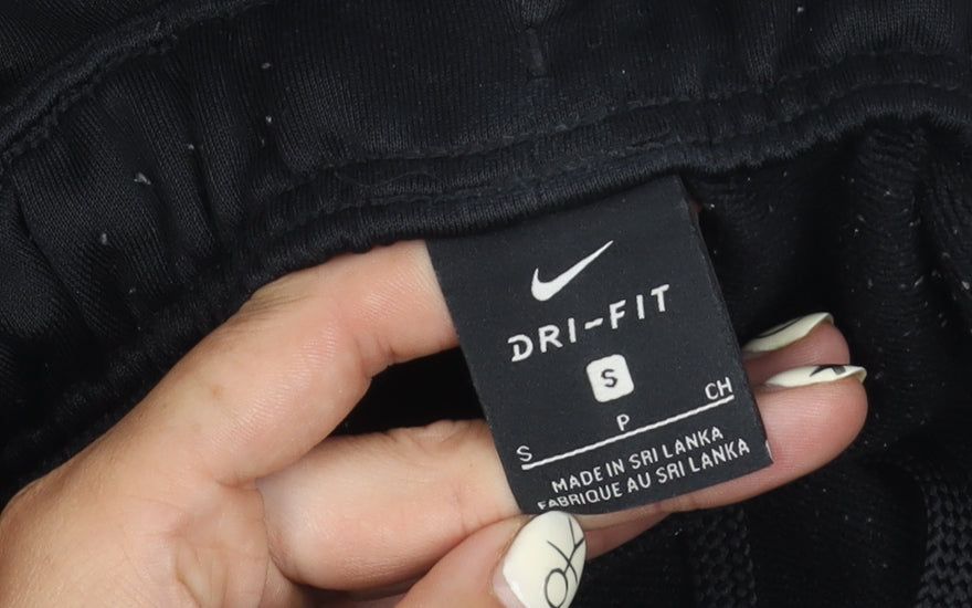 Nike Boys Black Jogger Trousers S Sportswear