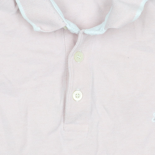 Jack & Jones Men's Pink XL Polo Shirt - Cotton Casual Wear