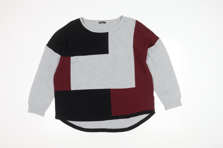 Roman Women's Geometric Pullover Jumper Size 20 Multicoloured
