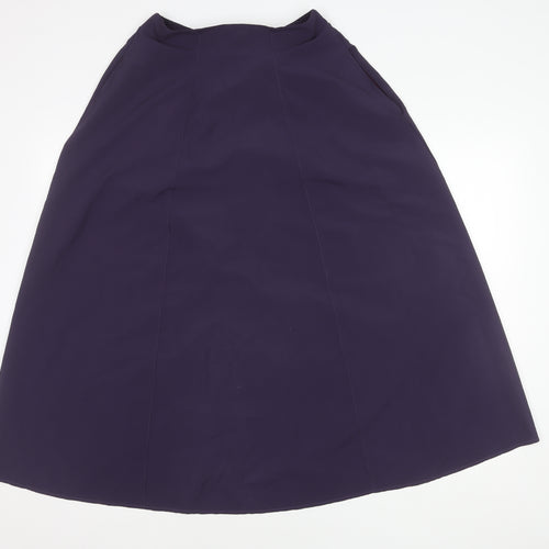 Rohan Women's Purple Midi Flare Skirt M