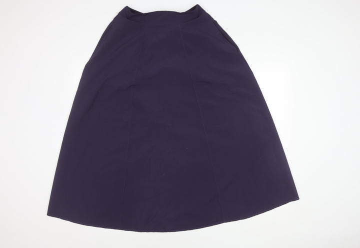 Rohan Women's Purple Midi Flare Skirt M