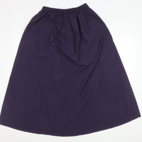 Rohan Women's Purple Midi Flare Skirt M
