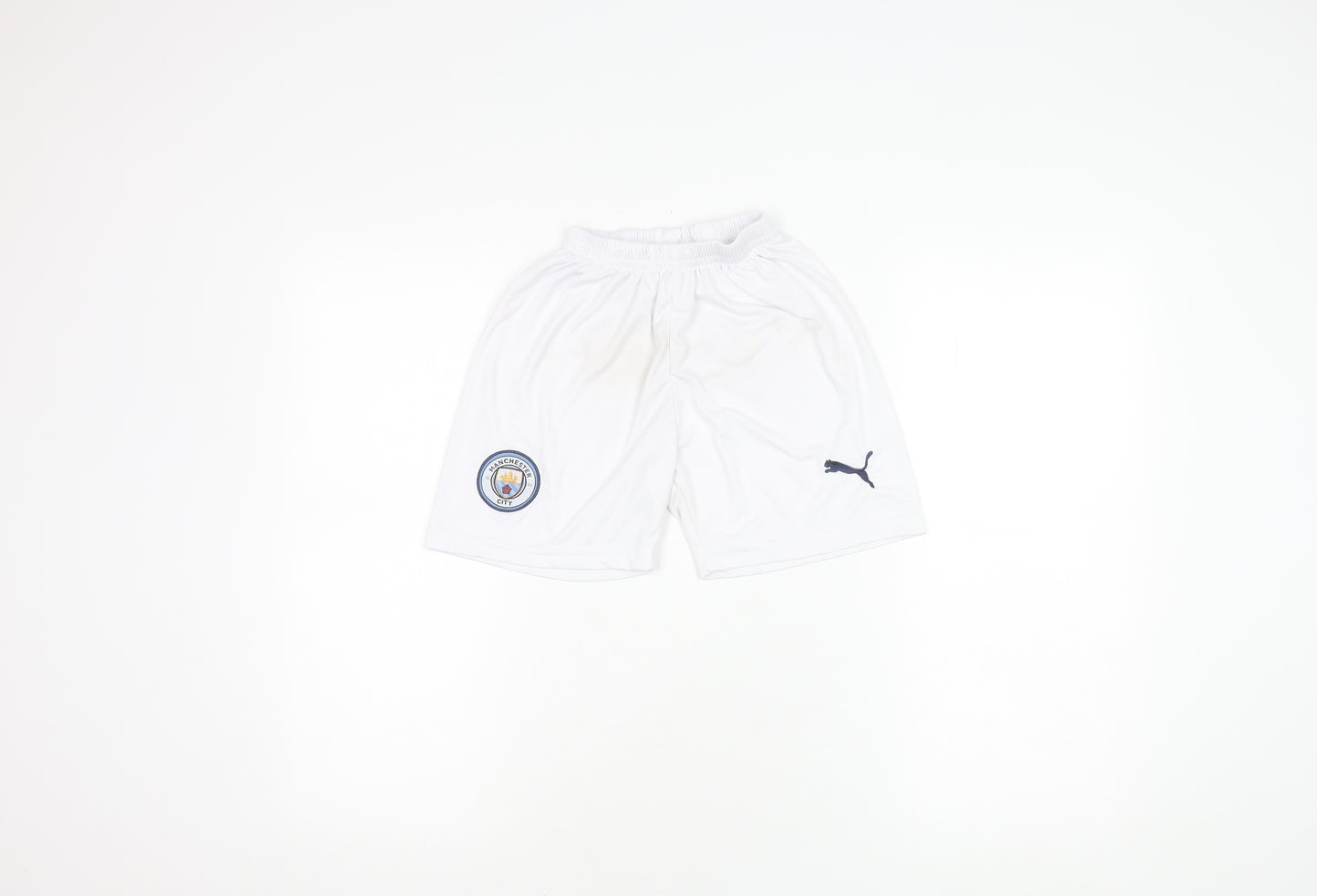 Puma Boys White Football Shorts 8-9 Years