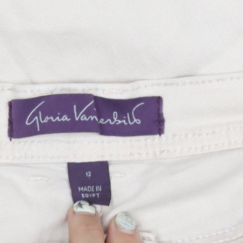 Gloria Vanderbilt Women's Ivory Jeans Size 12