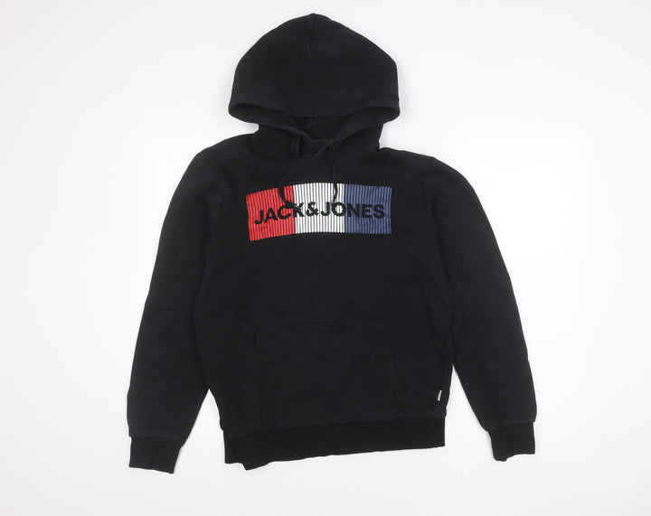 Jack & Jones Men's Black XS Pullover Hoodie