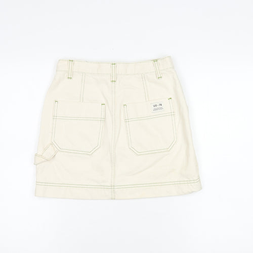 BDG Women's Ivory Cargo Skirt, Size S