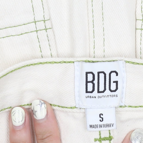 BDG Women's Ivory Cargo Skirt, Size S