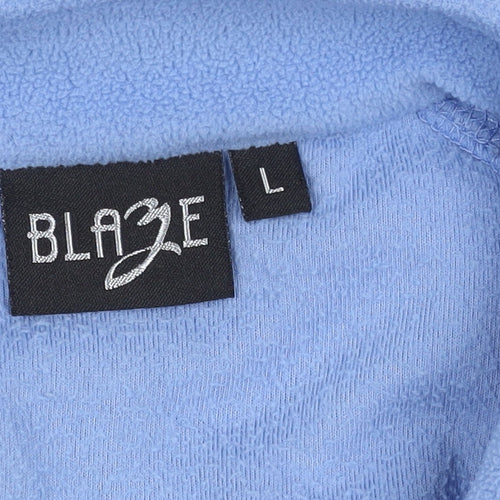 Blaze Women's Blue Fleece Sweatshirt L