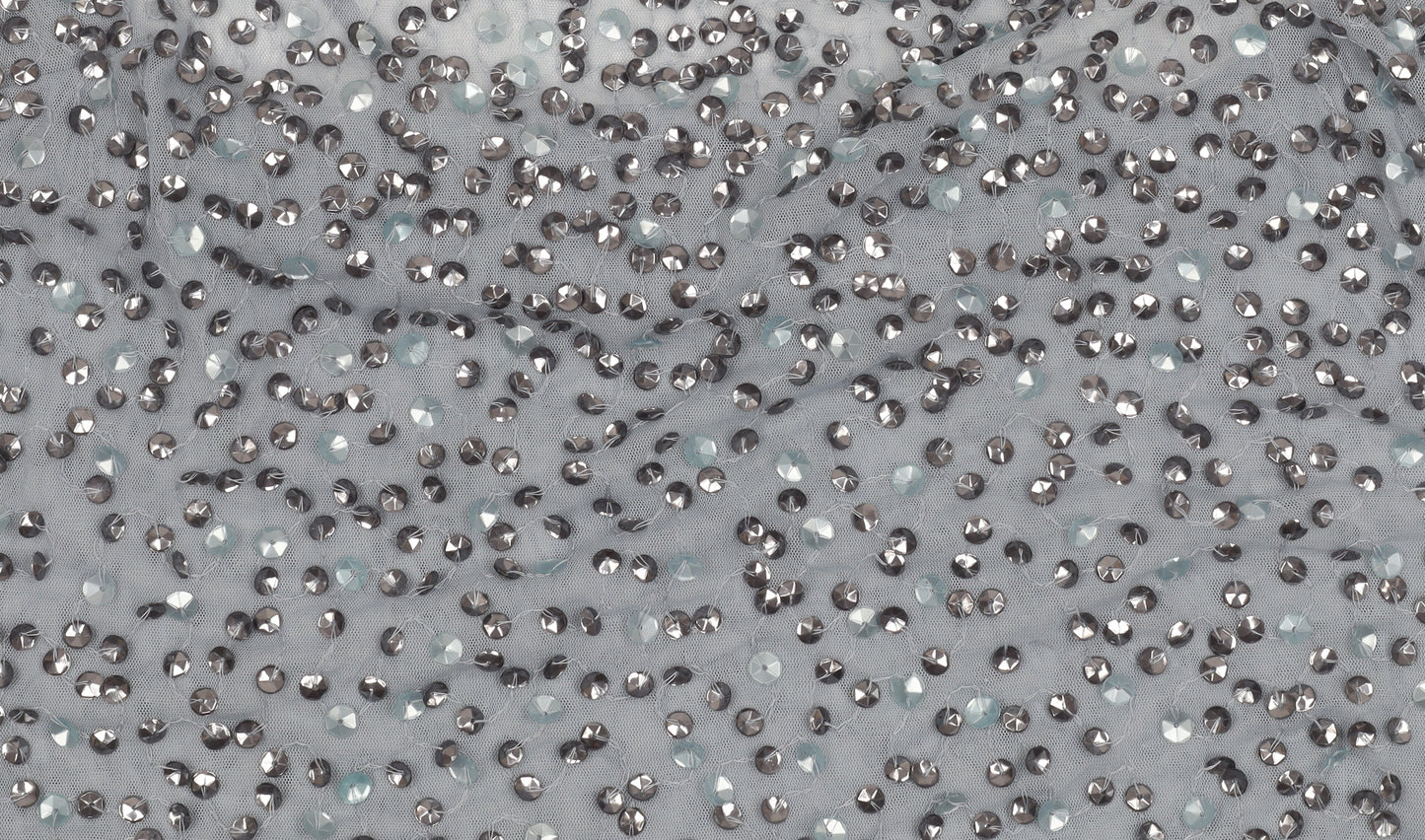 ASOS Women's Grey Sequin Camisole Blouse, Size 16