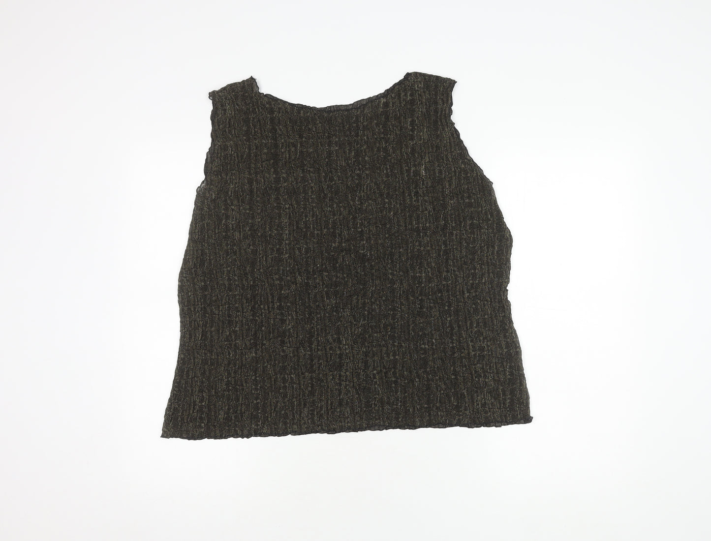 Marks and Spencer Gold Women's Tank Top Size 22