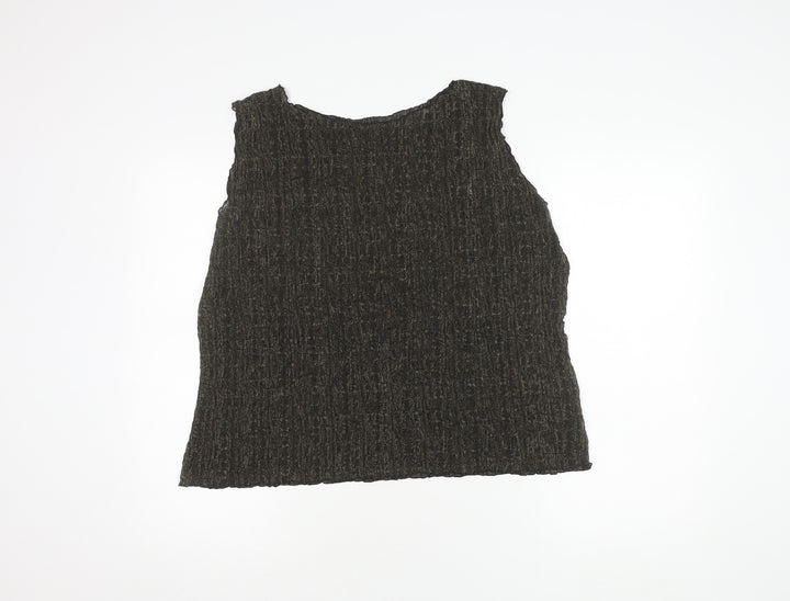 Marks and Spencer Gold Women's Tank Top Size 22