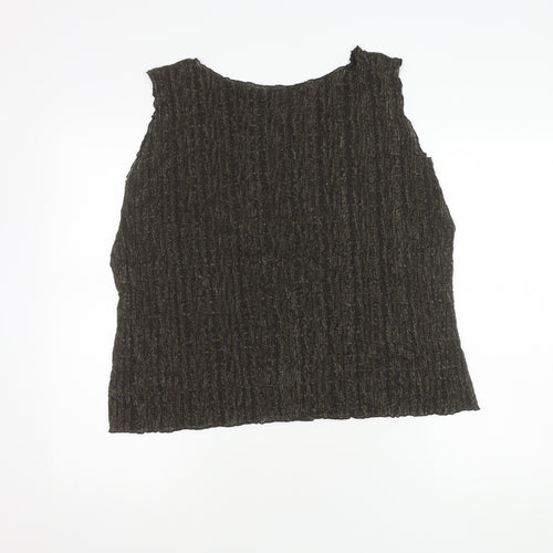 Marks and Spencer Gold Women's Tank Top Size 22