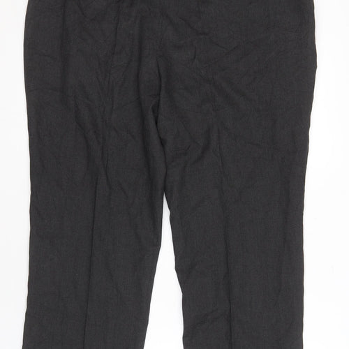 Centaur Men's Black Trousers, Size 40, Excellent Condition