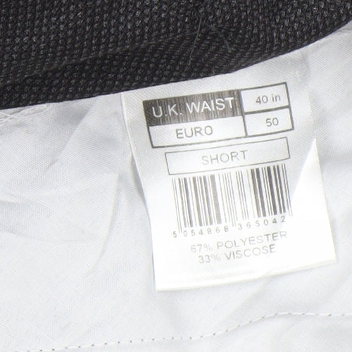 Centaur Men's Black Trousers, Size 40, Excellent Condition