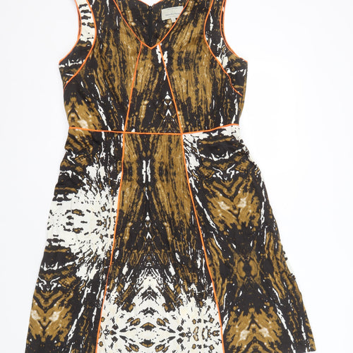 Veronika Maine Women's Multicoloured Dress Size 14