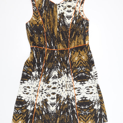 Veronika Maine Women's Multicoloured Dress Size 14