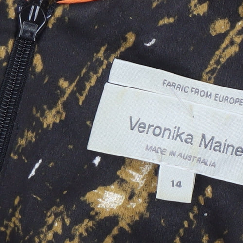 Veronika Maine Women's Multicoloured Dress Size 14