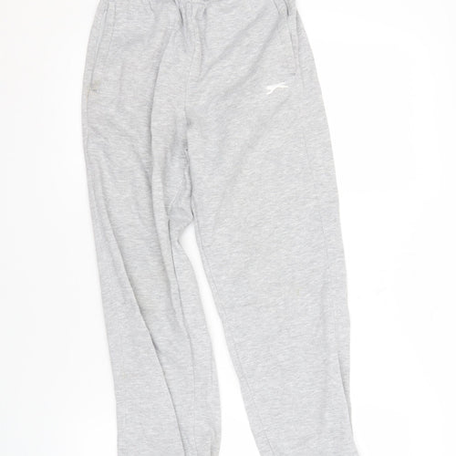 Slazenger Boys Grey Jogger Trousers 13 Years