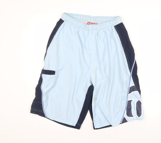 Animal Men's Blue Athletic Beach Shorts M