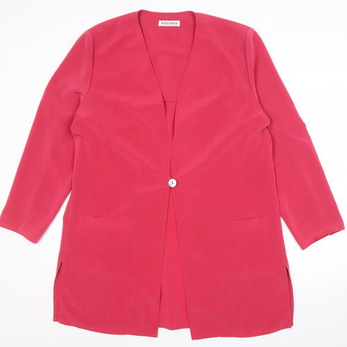Windsmoor Women's Pink Long Coat Size 14