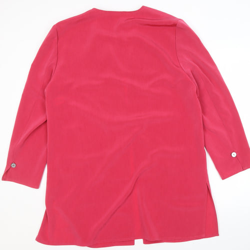 Windsmoor Women's Pink Long Coat Size 14
