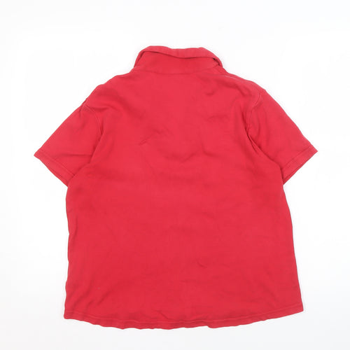 EWM Pure Classics Women's Red Polo Shirt M