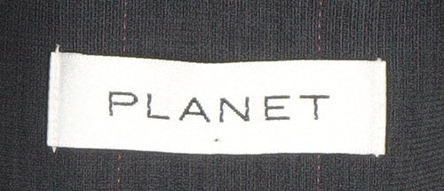 Planet Women's Black Pinstripe Blazer Size 16