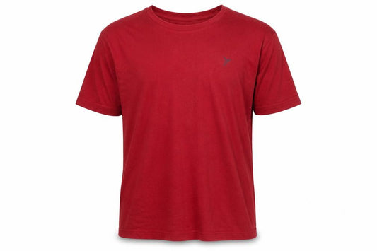 Front view of Old Navy Men's Red T-Shirt, Large, Activewear Solid Tee